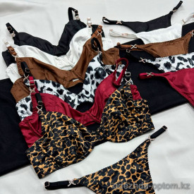 b16-3321 Комплект нижнего белья: бюстгальтер и трусики, M-XL, 1 пачка (3 шт)