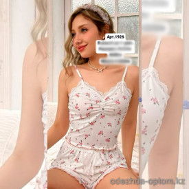 b6-1926-2 Комплект женской одежды для сна: шорты и майка, M-XL, 1 пачка (3 шт)