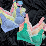 b16-1118 Бюстгальтер для кормящих мам, M-2XL, 1 пачка (6 шт)