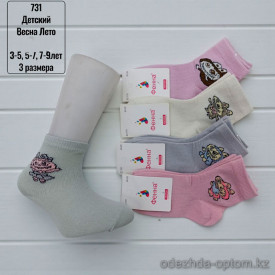n5-731 Носочки детские весна-лето, 1 пачка (10 пар)