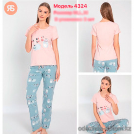 d7-4324 Rubina Комплект женской домашней одежды, М-XL, 1 пачка (3 шт)