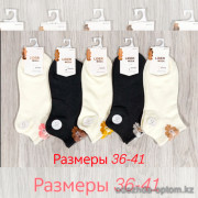 n3-0666 Носки женские короткие, 36-41, 1 пачка (10 пар)