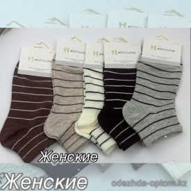 n4-0631 Носки женские, 36-41, 1 пачка (10 пар)