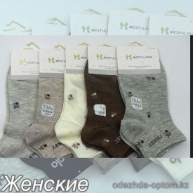 n4-0633 Носки женские, 36-41, 1 пачка (10 пар)