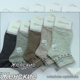 n4-0634 Носки женские, 36-41, 1 пачка (10 пар)