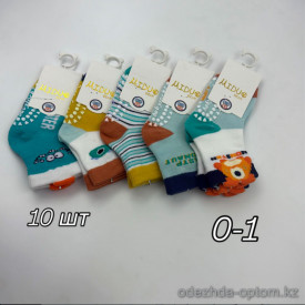 n4-0657 Носки детские, 0-1 год, 1 пачка (10 пар) n4-0657 Носки детские, 0-1 год, 1 пачка (10 пар)