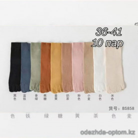 n4-BS858 Носки женские, 36-41, 1 пачка (10 пар)