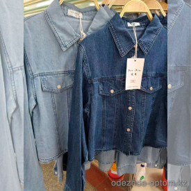 w5-9065 Рубашка женская джинсовая свободного кроя, стандарт, 1 шт