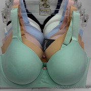 b8-D006 Бюстгальтер бесшовный гладкий, 1 пачка (3 шт)