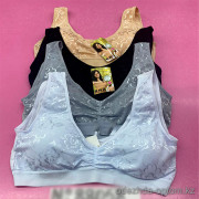 b6-88058 Топ женский однотонный, большие размеры, 4XL-6XL, 1 пачка (6 шт)