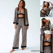 b13-3090 Комплект женской пижамы тройка, стандарт, 1 шт