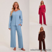 b15-82173 Комплект женской пижамы: кофта свободного кроя и штаны, стандарт (до 50), 1 пачка (3 шт)