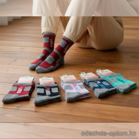 n5-0223 Термо-носки женские, 37-41, 1 пачка (10 пар)