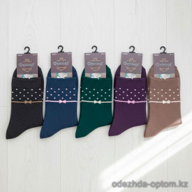 n5-0236 Носки женские махровые, 37-41, 1 пачка (10 пар)