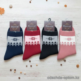 n5-0237 Носки женские махровые, 37-41, 1 пачка (10 пар)