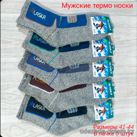n3-0317 Alaska Термо-носки мужские, 41-44, 1 пачка (5 пар)