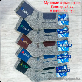 n3-0677 Alaska Термо-носки мужские, 41-44, 1 пачка (5 пар)