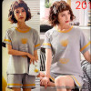 b5-2010-1 Комплект домашней одежды: футболка+шорты, S-L, 1 пачка (3 шт)