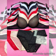 b6-31595 Biweier Комплект нижнего белья: бюстгальтер с корректором и трусики, чашка D, 1 пачка (6 шт)