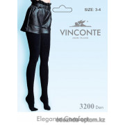 k4-6005 Vinconte Женские колготки одношовные, 3-4, 3200 ден, 1 пачка (6 шт)