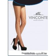 k4-8012 Vinconte Колготки женские капроновые в крапинку, 3M-4L, 20 ден, 1 пачка (6 шт)
