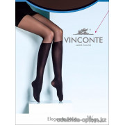k4-8032 Vinconte Колготки женские с имитацией гольф, 1/2S-4L, 30/70 ден, 1 пачка (6 шт)