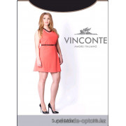 k4-sm-003 Vinconte Женские колготки для полных женщин, 54-58, 10 ден, 1 пачка (6 шт)