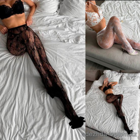 b18-1016 Колготки женские ажурные, стандарт (42-48), 1 пачка (6 шт)