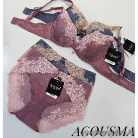 b4-A6481 Acousma Комплект нижнего белья: бюстгальтер и трусики, 1 пачка (6 шт)