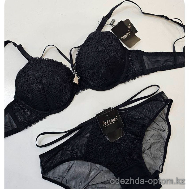 b4-A6506 Acousma Комплект нижнего белья: бюстгальтер и трусики, 1 пачка (6 шт) b4-A6506 Acousma Комплект нижнего белья: бюстгальтер и трусики, 1 пачка (6 шт)