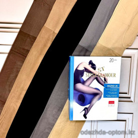 k2-285 Колготки женские капроновые, 42-54, 20 ден, 1 пачка (6 шт)