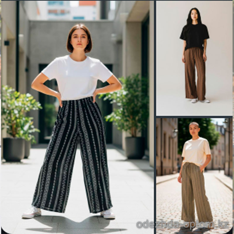 k2-B617 Штаны женские свободного кроя, 1 пачка (6 шт) k2-B617 Штаны женские свободного кроя, 1 пачка (6 шт)