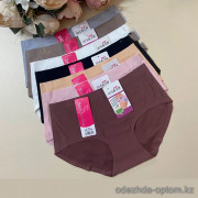 d7-6001 Трусики женские однотонные, стандарт M, 1 пачка (10 шт)