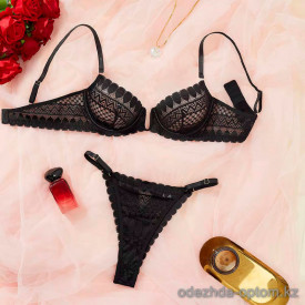 b13-0738 Комплект нижнего белья: бюстгальтер и трусики, S-L, 1 пачка (3 шт)