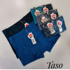 b4-5846 TASO Трусы мужские боксеры, L-4XL, 1 пачка (10 шт)