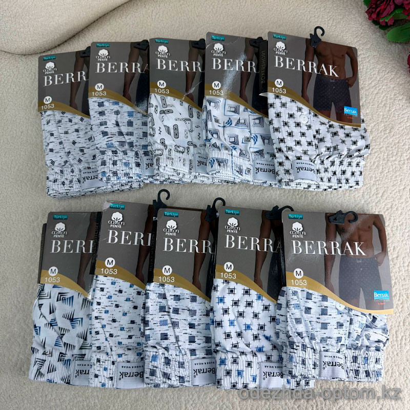 d7-1053-4 Berrak Боксеры мужские, 1 пачка (6 шт) d7-1053-4 Berrak Боксеры мужские, 1 пачка (6 шт)