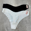 b13-3056-1 Трусики женские однотонные, M-XL, 1 пачка (12 шт)