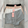 b13-8531 Трусики женские однотонные шортики, M-XL, 1 пачка (12 шт)