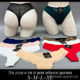 b5-2129-1 Coeur Joie Трусики женские с кружевом, S-XL, 1 пачка (6 шт)