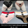 b5-2317 Coeur Joie Трусики женские с кружевом, M-XL, 1 пачка (6 шт)