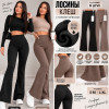 k2-639-1 Лосины женские на тонком флисе, S-XL, 1 пачка (6 шт)