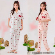 b15-664 Комплект женской пижамы: рубашка и штаны, L-XL, 1 пачка (3 шт)