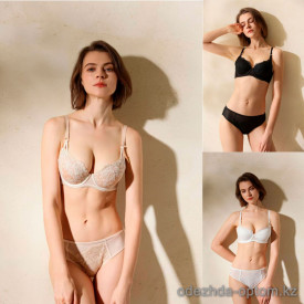 b15-9062 Комплект кружевного нижнего белья: бюстгальтер и трусики, 1 пачка (3 шт)