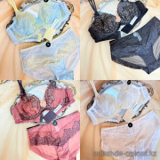 b15-9066 Комплект кружевного нижнего белья: бюстгальтер и трусики, 1 пачка (3 шт)