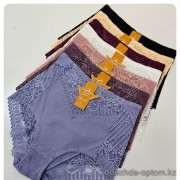 b4-3665 Lavolle Трусики женские высокие, большие размеры, 2XL-4XL, 1 пачка (12 шт)