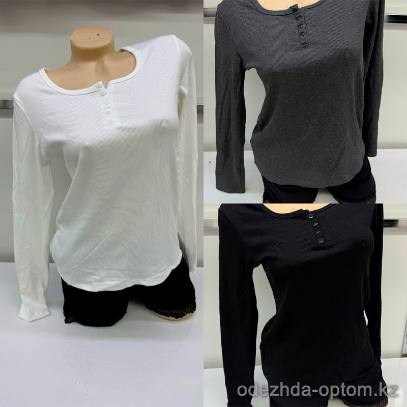 b8-3574 Лонгслив женский приталенный, 46-48, 1 пачка (6 шт) b8-3574 Лонгслив женский приталенный, 46-48, 1 пачка (6 шт)