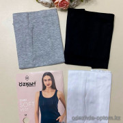 d7-23493 Ozkan Майка женская однотонная, 1 пачка (5 шт)