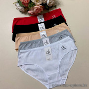 d7-D9181 Трусики женские слипы, XL-3XL, 1 пачка (12 шт)