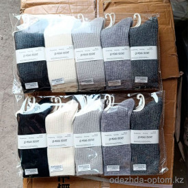 n5-0369 Носки женские с начесом, 37-41, 1 пачка (10 пар)