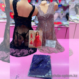 b6-3487 Пеньюар женский гипюровый, стандарт, 1 шт b6-3487 Пеньюар женский гипюровый, стандарт, 1 шт